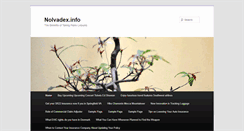 Desktop Screenshot of nolvadex.info